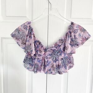 Sugar Thrillz Dolls Kill Are We Human Dragon Print Crop Top